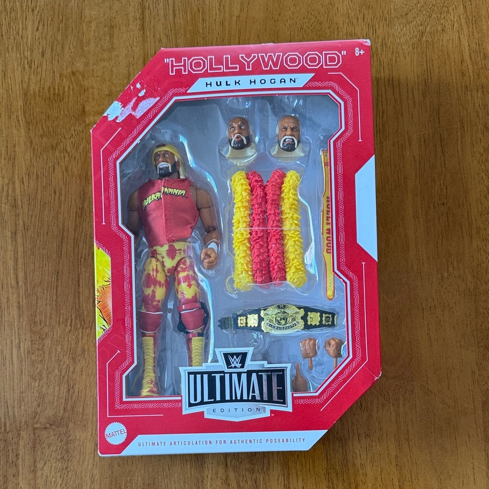 WWE Ultimate Edition Hollywood Hulk Hogan Wrestling Figure